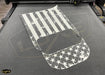 RAM TRX Hood Decal Pair - Stars and Stripes 1, Distressed - Luxe Auto Concepts